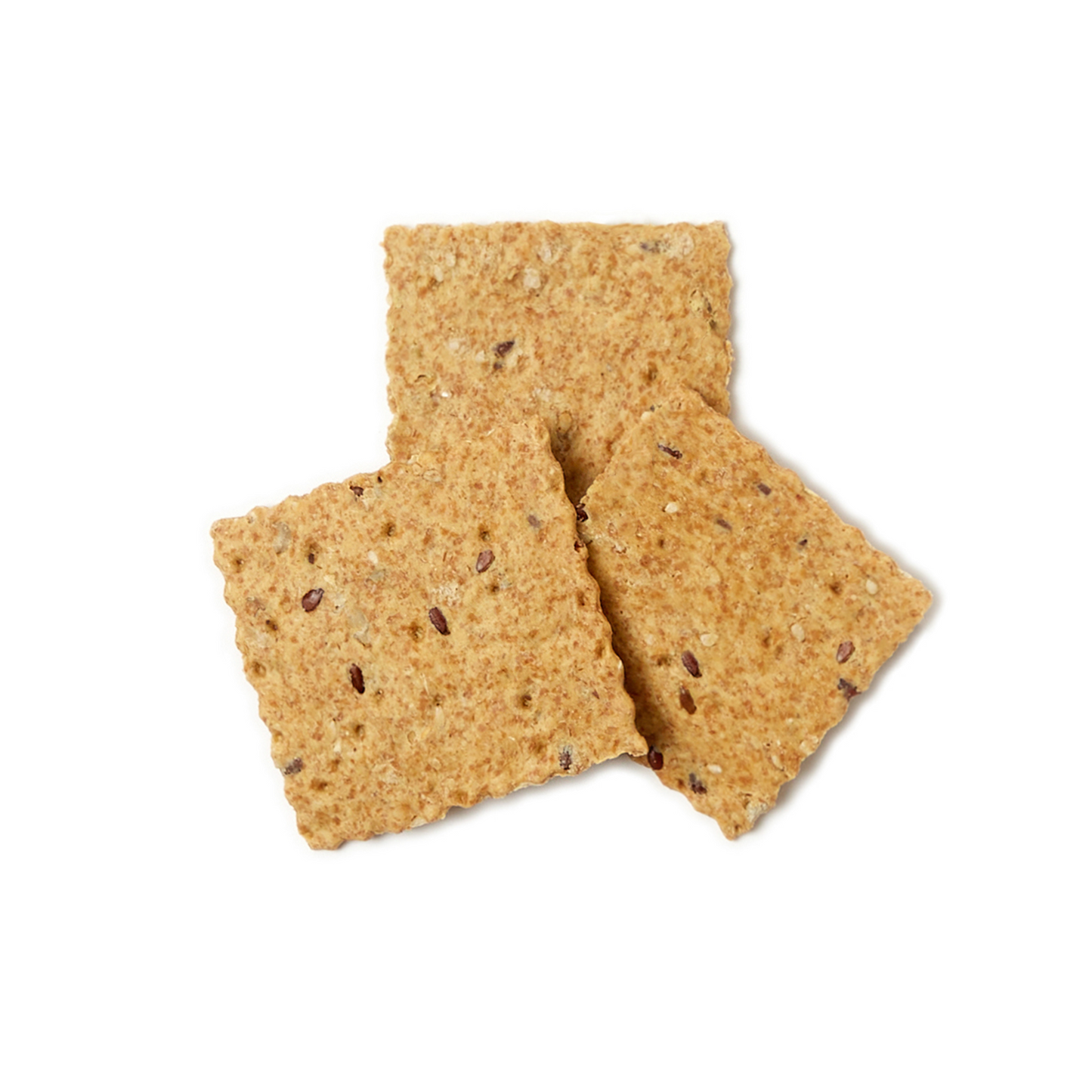 Galletas saladas con semillas y sal marina
