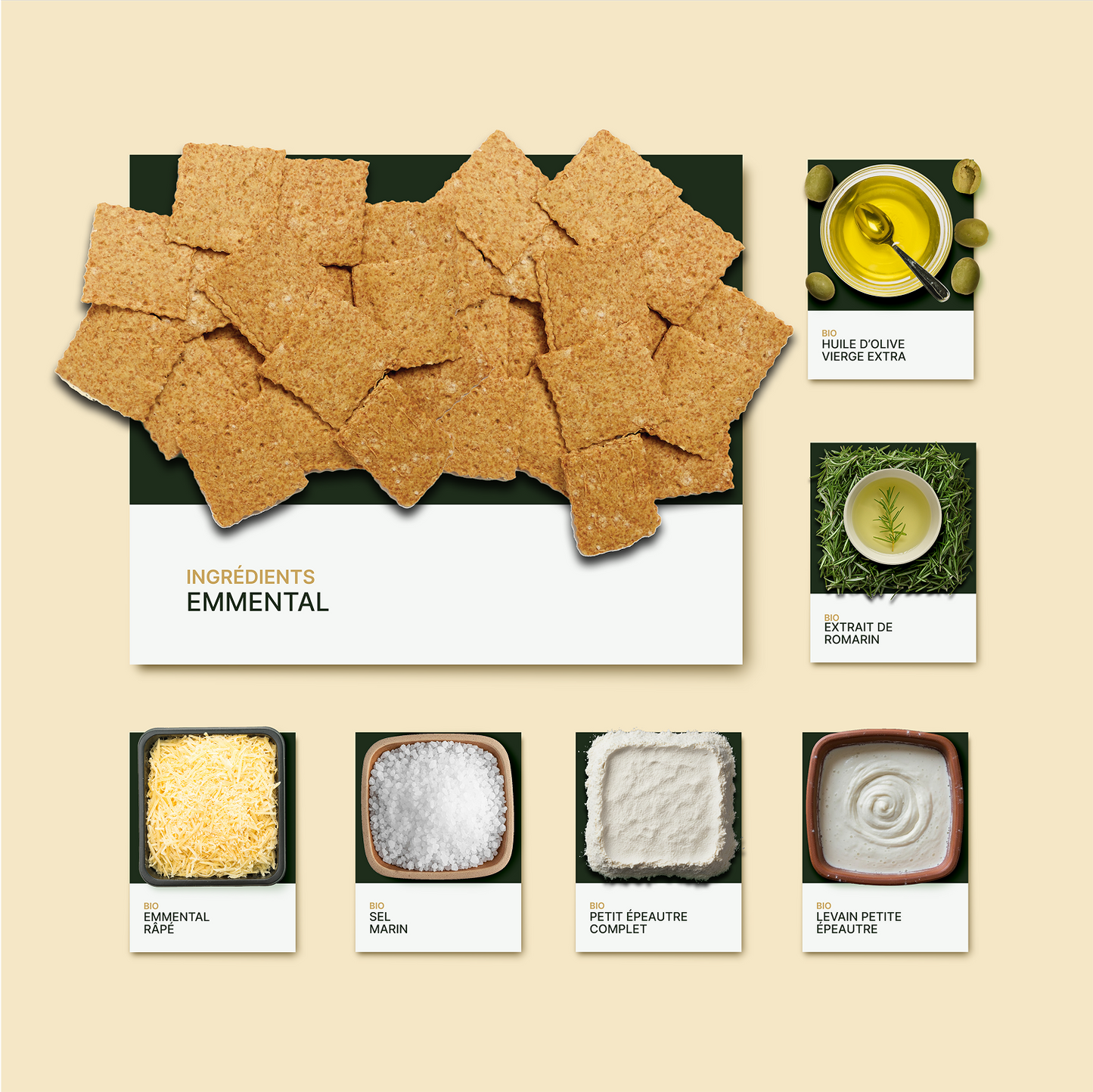 Roasted Garlic & Chili Crackers