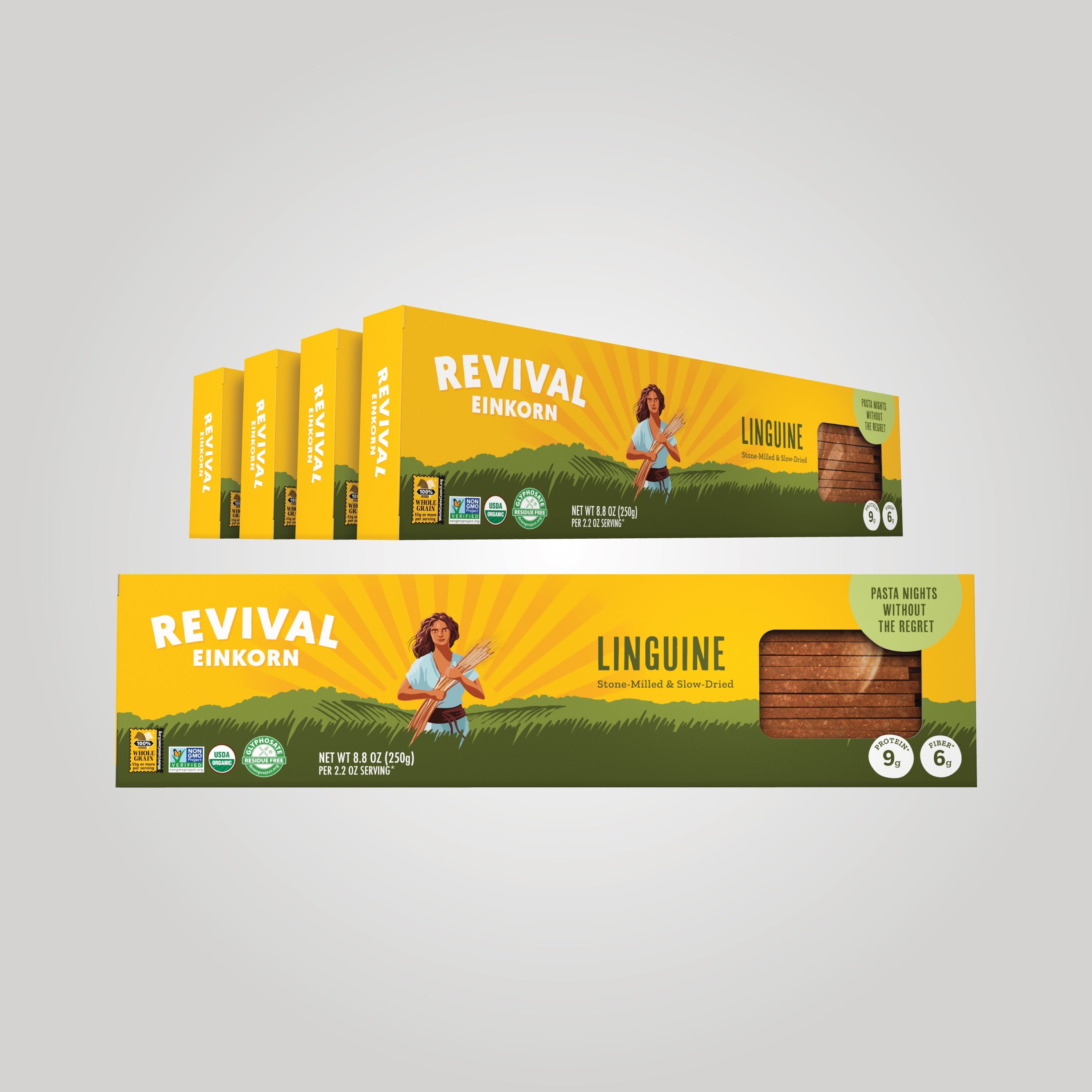 5 boxes of Organic Einkorn Linguine