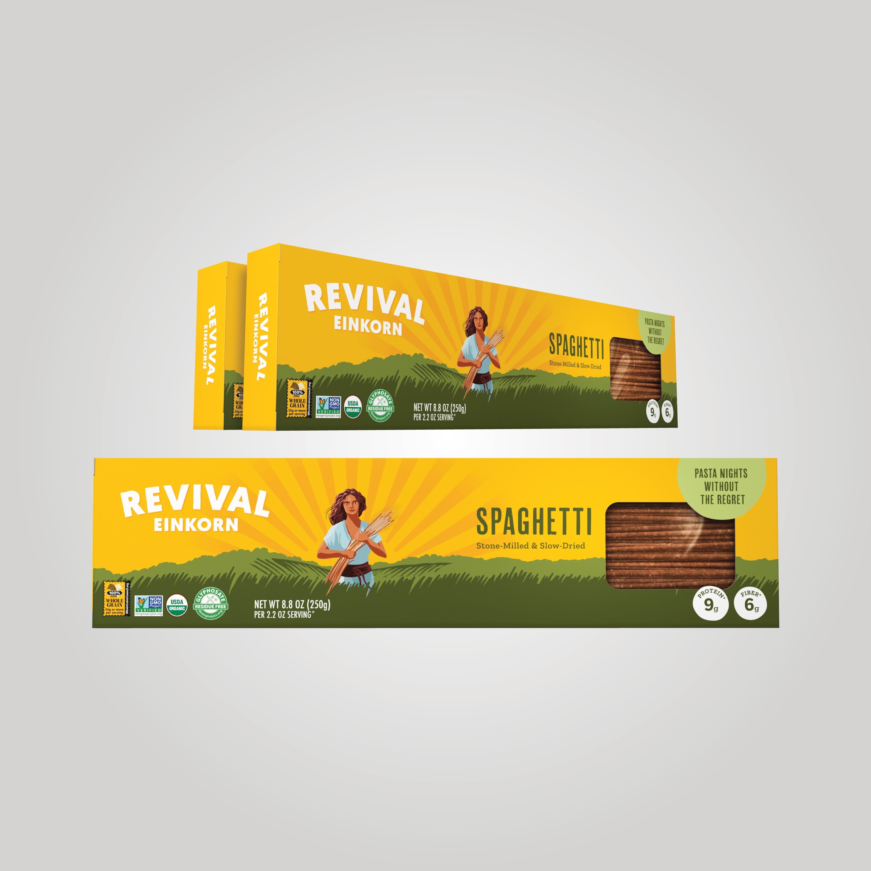 3 boxes of Organic Einkorn Spaghetti