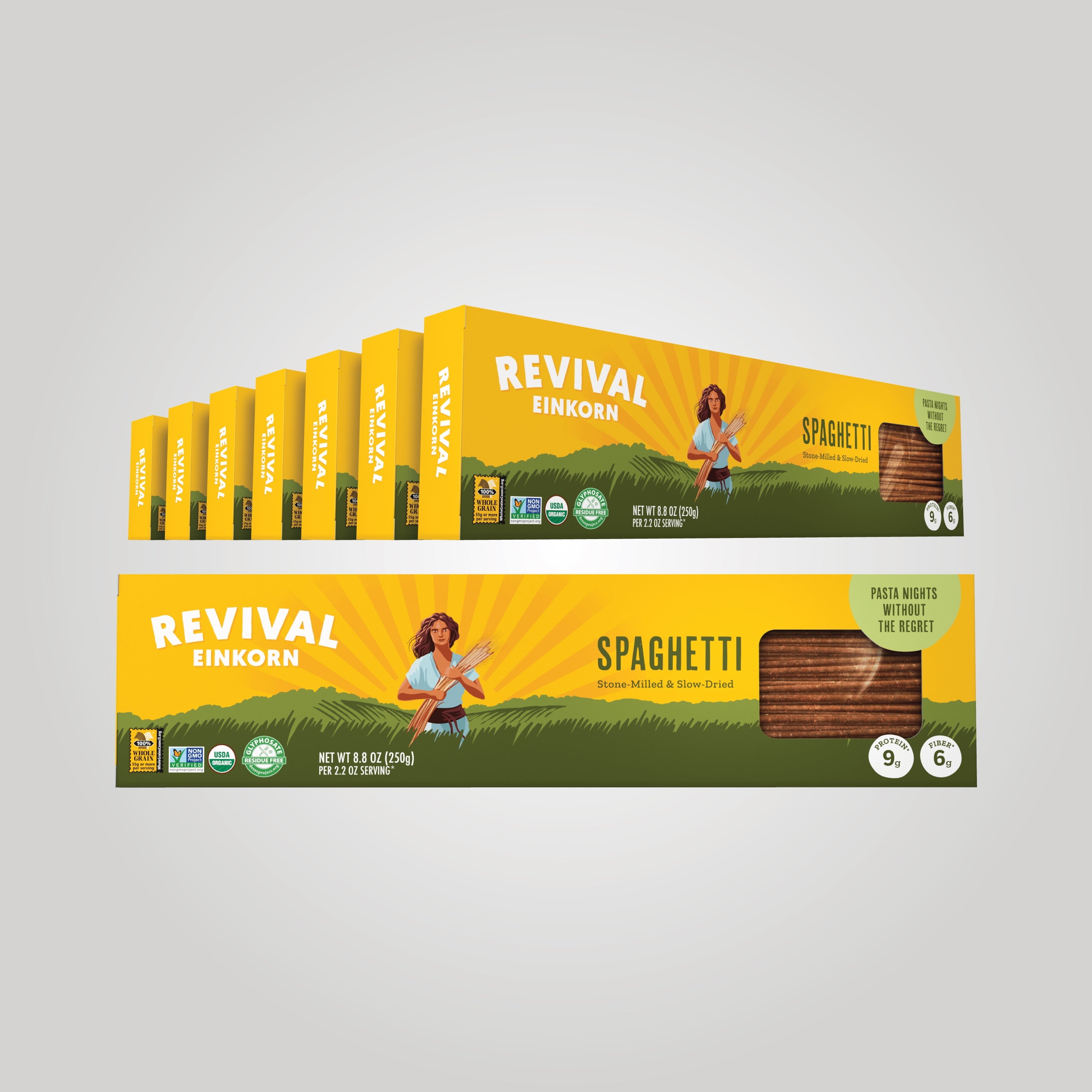 8 boxes of Organic Einkorn Spaghetti