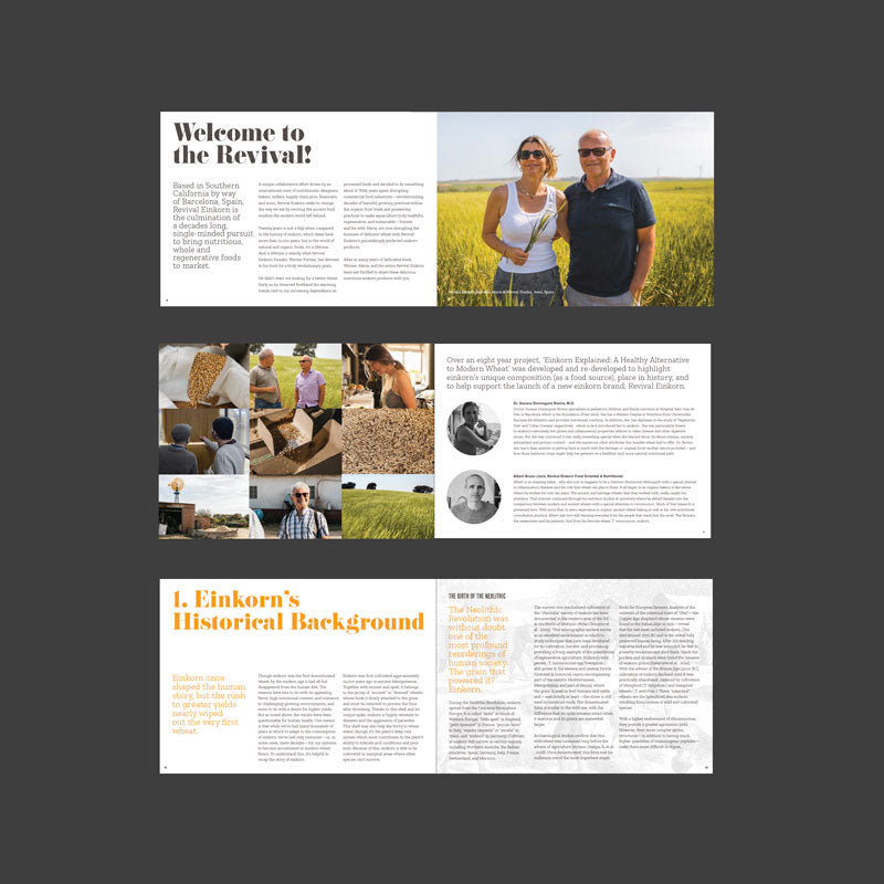 Spreads of the book "Einkorn Explained: The Healthy Alternative to Modern Wheat"